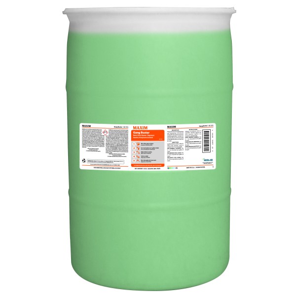 Maxim Gang Buster Cleaner/Degreaser 55 Gallon, No Scent, GC572