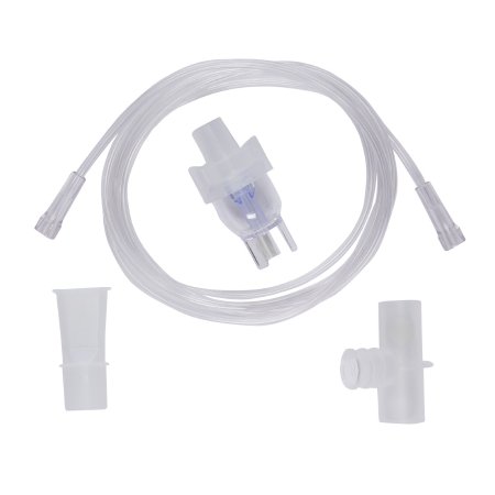Case of 50 McKesson Handheld Nebulizer Kits Small Volume Medication Cup Adult / Pediatric Mouthpiece Delivery