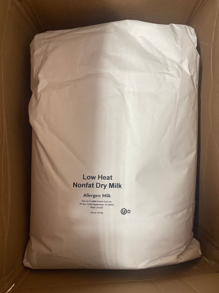 Low Heat Non-Fat Milk Powder 50 lb. Bag