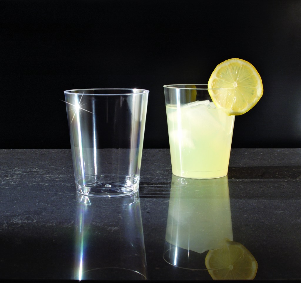 Sleeve of 20 EMI Yoshi Clear Ware Tumblers Clear 10 oz.