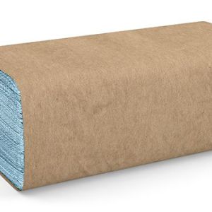 Pack of 168 Cascades PRO Tuff-Job Windshield Paper Wipers Blue 9.25" X 10.25" 2-Ply