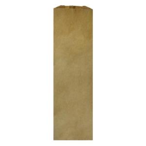 Bundle of 500 4.5" x 17" x 8.25" Brown Kraft Paper Liquor Bags