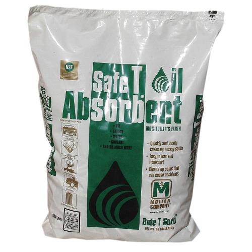 Safe T Sorb™ All-Purpose Clay Absorbent - 40 lbs., Poly-Bag