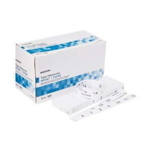 Box of 1000 Measurement Tapes McKesson 24 Inch Paper Disposable English / Metric