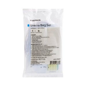 Enema Bag Set McKesson Non-Sterile 1500 mL