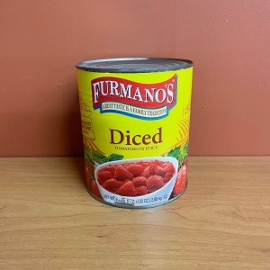 Furmano's #10 Can Diced Tomatoes with Juice