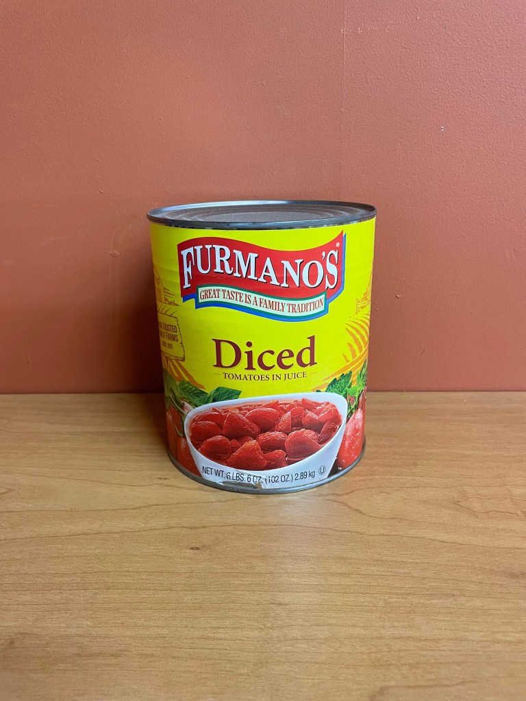 Furmano's #10 Can Diced Tomatoes with Juice