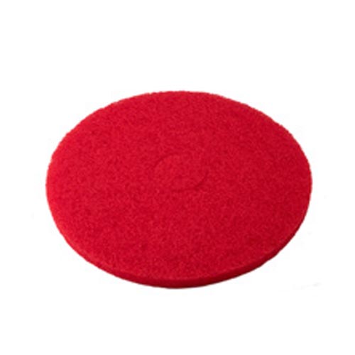 Case of 5 Performance Plus Round Buffing Pads Red 20"