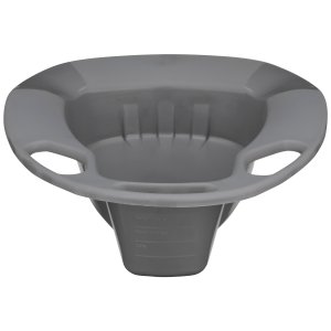 Stackable Bedpan McKesson Graphite 2 Quart / 1893 mL