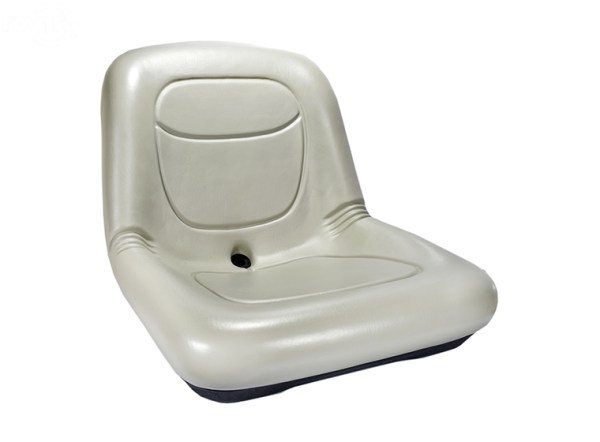 HIGH BACK SEAT 15" GRAY PVC VINYL