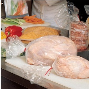 Case of 500 Elkay Plastics LDPE Gusset Bags 12" x 8" x 20" 2 Mil