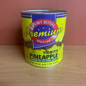 PORT ROYAL #10 CAN PINEAPPLE TIDBITS IN JUICE
