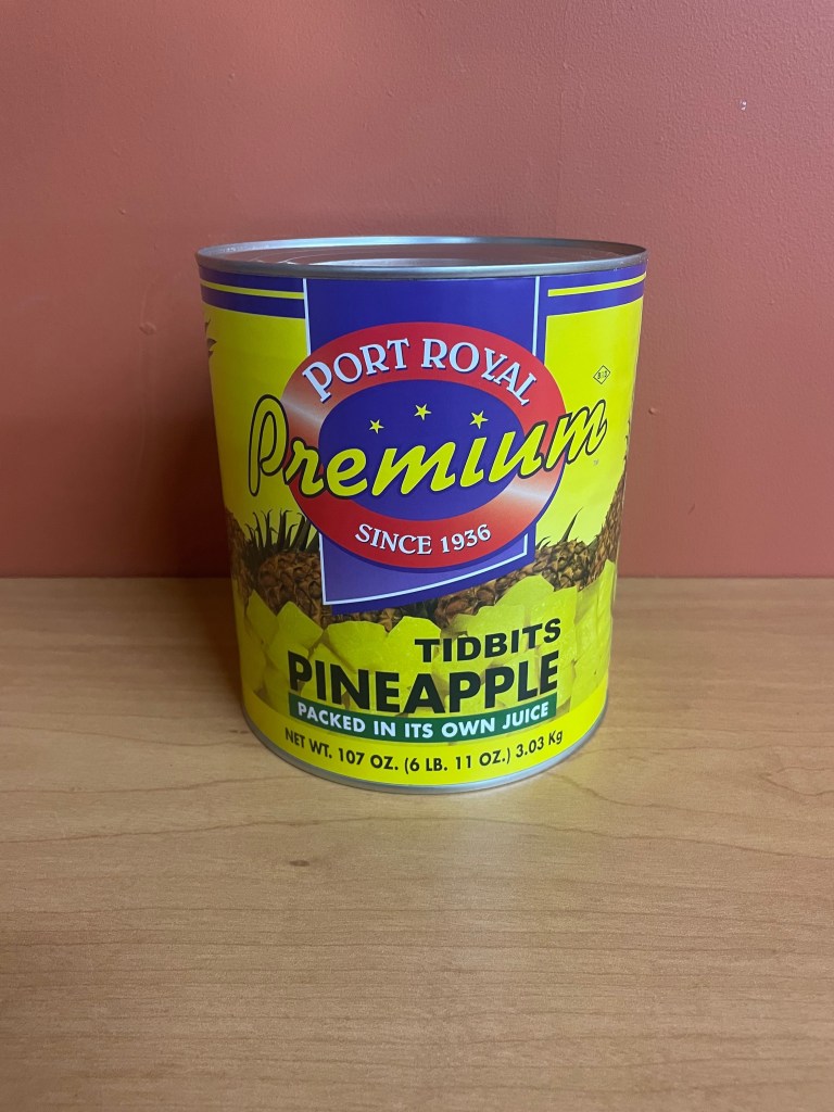 PORT ROYAL #10 CAN PINEAPPLE TIDBITS IN JUICE