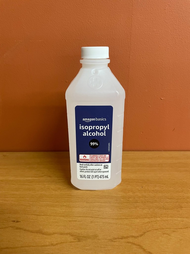 Amazon Basics 99% Isopropyl Alcohol For Technical Use, Unscented, 16 Fl Oz