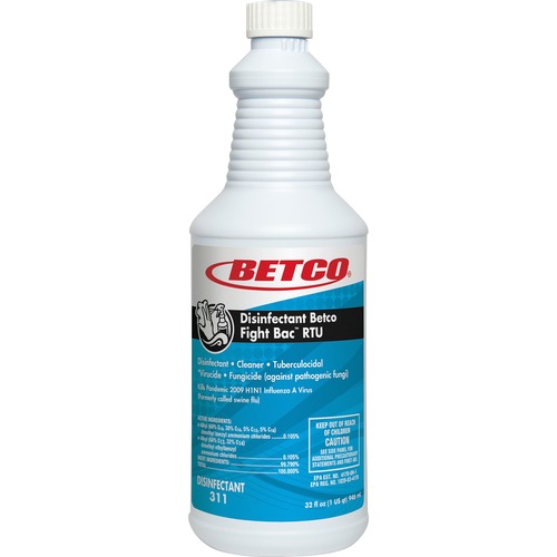 Betco 32oz Fight-Bac RTU Disinfectant Cleaner