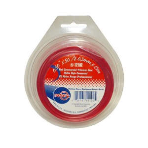 TRIMMER LINE .080 50' LOOP RED COMMERCIAL