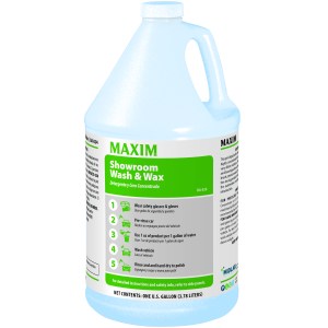 Maxim Showroom Auto Wash & Wax 1 Gallon, Cherry Scent, BA824