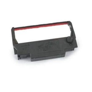 Case of 6 AmerCareRoyal POS Printer Ribbons for ERC-30 Black-Red