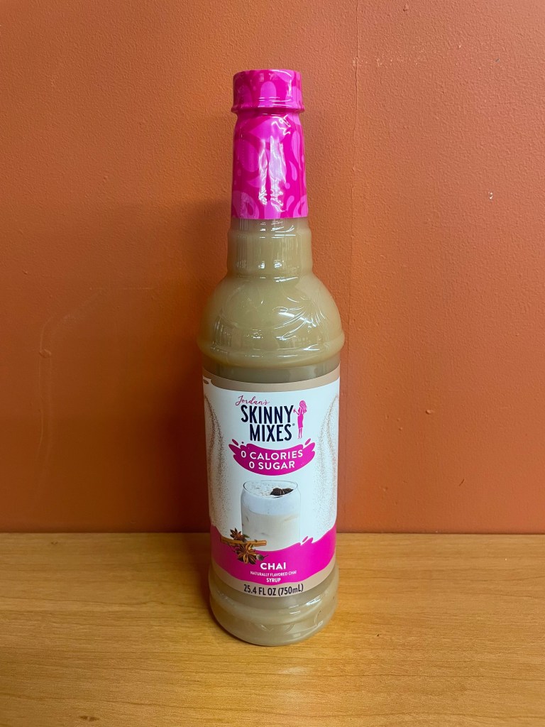 Jordan's Skinny Syrups 750mL Sugar Free Chai Syrup