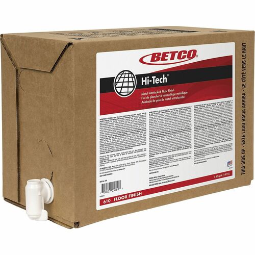 Betco 5 Gal Hi-Tech Metal Interlocked Floor Finish