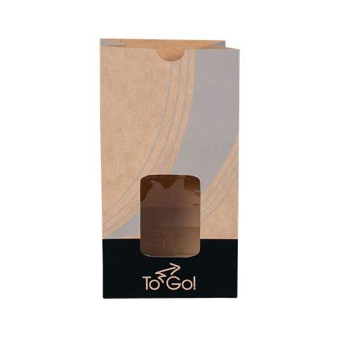 Case of 500 Bagcraft EcoCraft Window Meal Bags with Vents 5" x 3" x 9.625" 4 lb