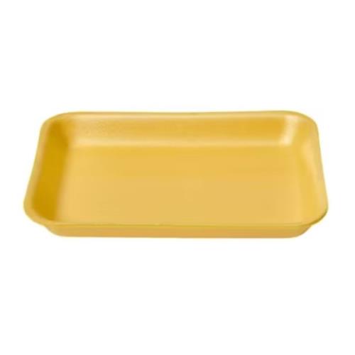 Case of 500 NPX ONE NoviGro 2 Foam Trays Yellow 5.75" X 8.25" X 1"
