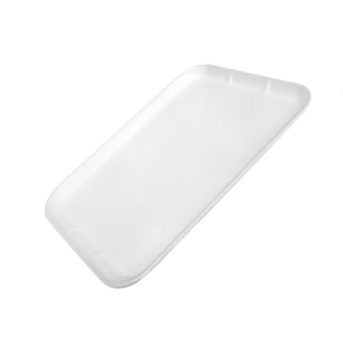 Case of 100 CKF 88140 White Foam Meat Trays 16" x 12" x 5/8"