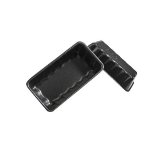 Case of 250 CKF 87847 10K Foam Trays, Black, 10.38" x 5.63" x 2"