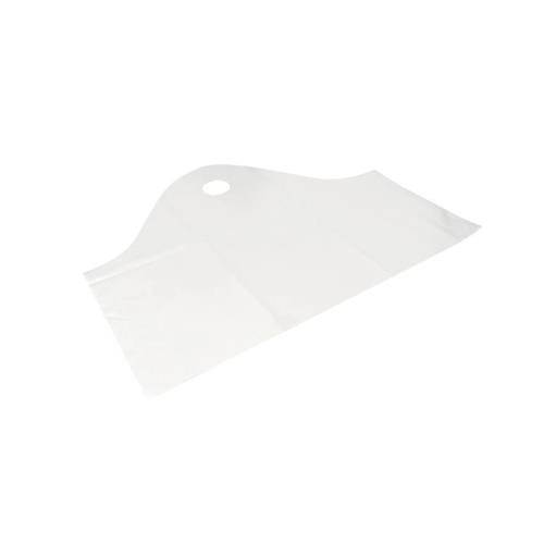 Case of 250 Elkay Plastics Unprinted Take Out Bags w/ Handles White 24" X 20" + 11"BG 1.25 Mil
