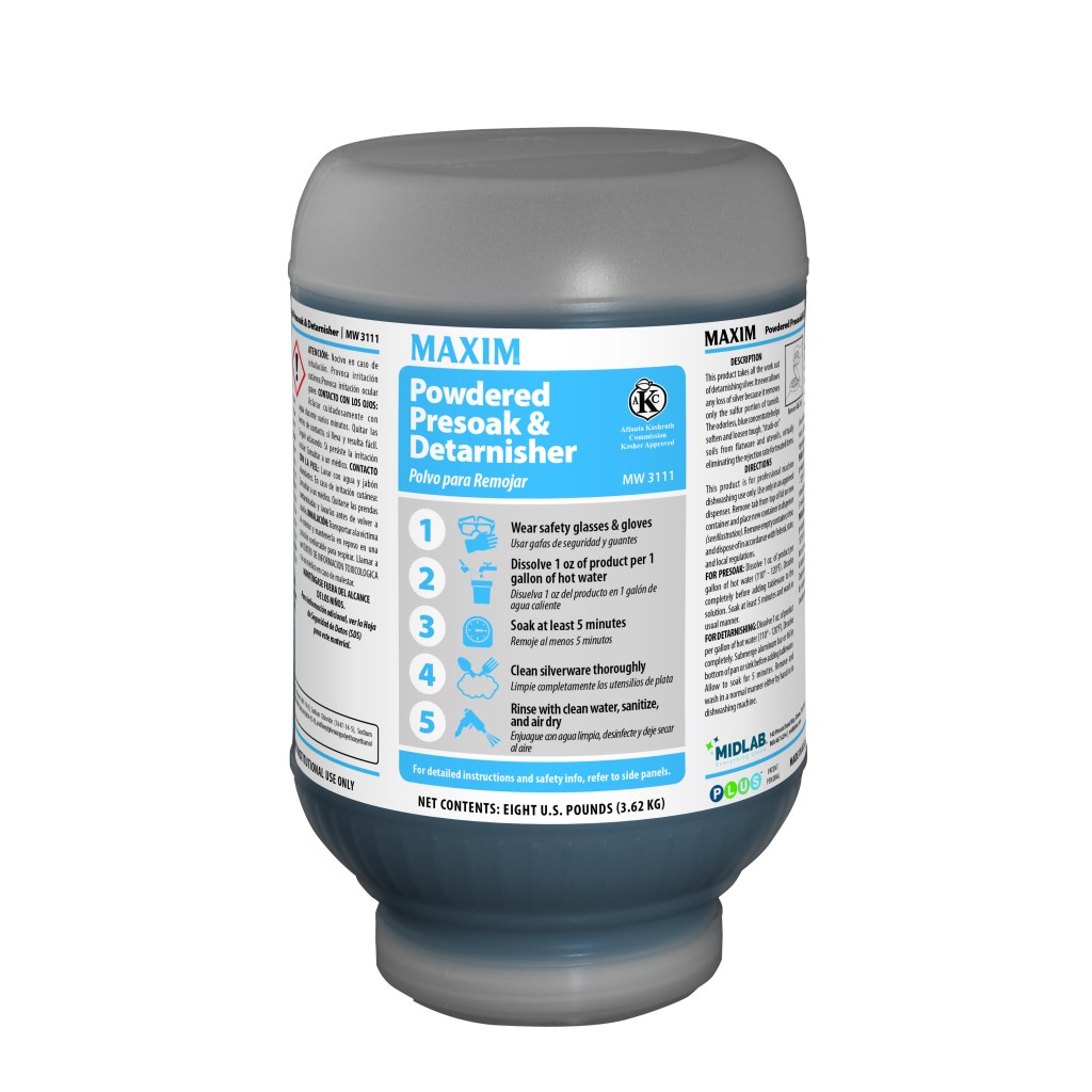 Maxim Powder Presoak & Detarnisher 8lb., No Scent, MW3111