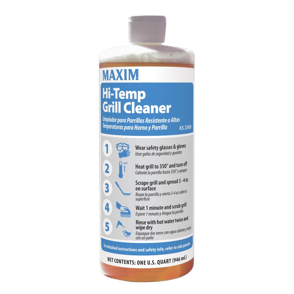 Maxim Hi-Temp Grill Cleaner 1 Quart No Scent KS2560