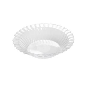 Case of 180 Fineline 211-CL Flairware 10 oz. Clear Plastic Bowls