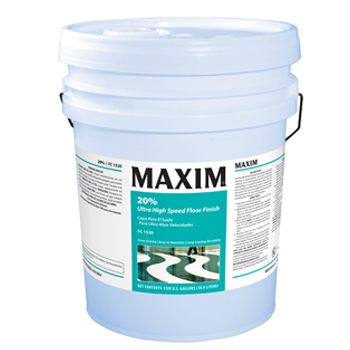 Maxim Ultra Durable Floor Finish 5 Gal Characteristic Scent FC1225