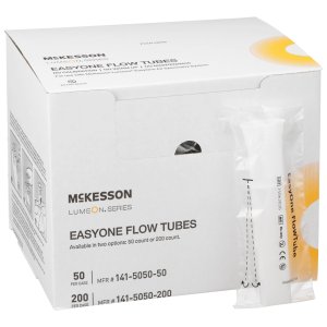 Case of 50 McKesson LUMEON™ Mouthpieces Plastic Disposable