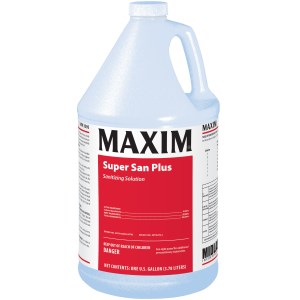 Maxim Super San Plus Sanitizer 1 Gallon, Chlorine Scent, MW3595