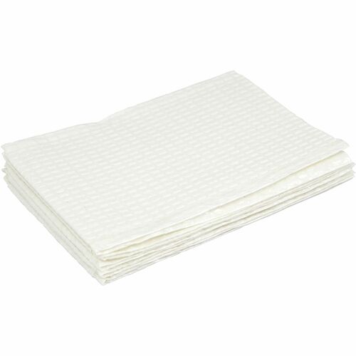 Case of 500 Hospeco Baby Changing Station Liners 13.5" x 17.5" White