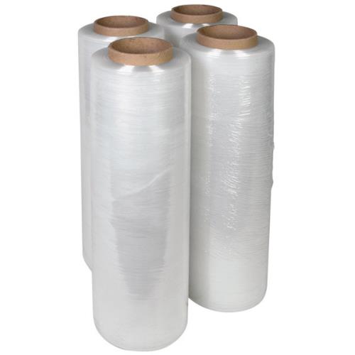 Prime Source® Polyethylene Hand Use Pallet Wrap, White, 18" x 1500'