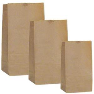 Bundle of 2000 #8 Brown Kraft Grocery Bags
