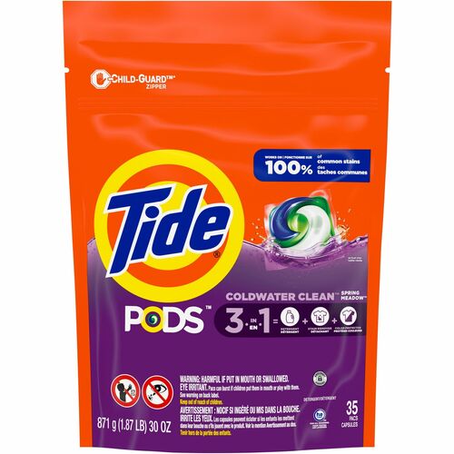 Tide PODS Laundry Detergent 35 Count Spring Meadow Scent