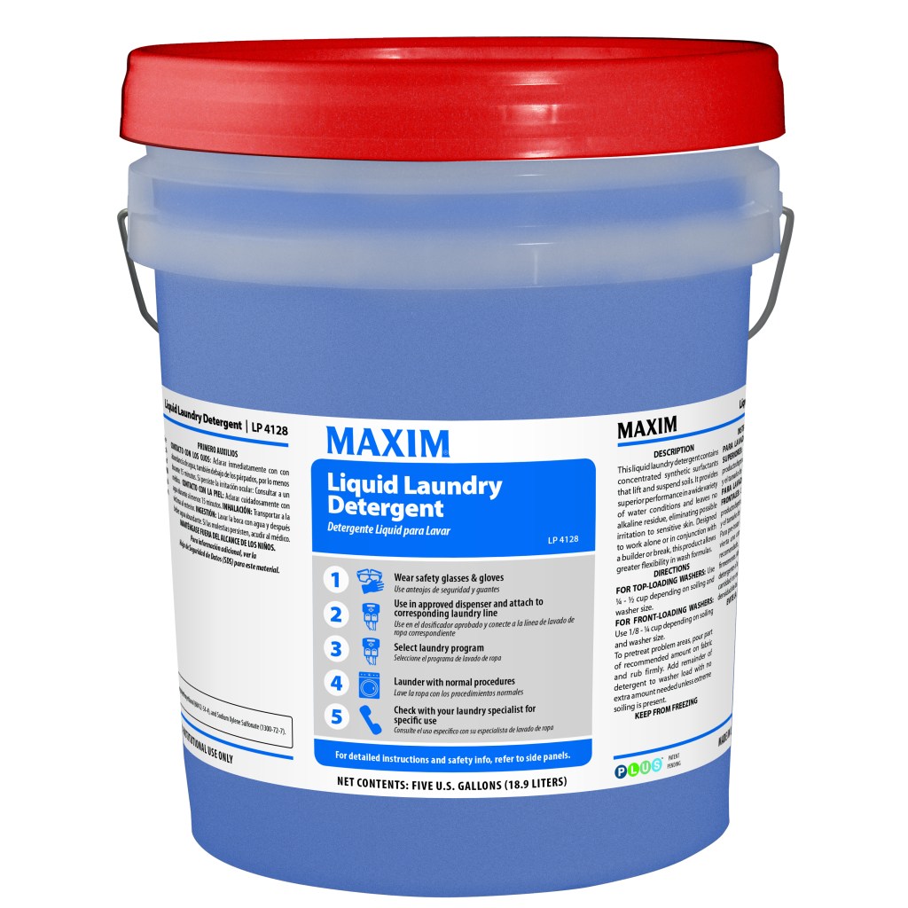 Maxim Liquid Laundry Detergent 5 Gallon Fresh Scent LP4128