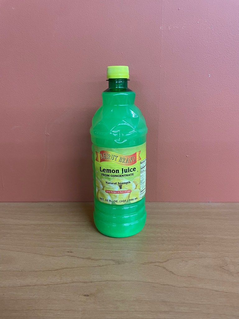 BEIRUT 32OZ LEMON JUICE