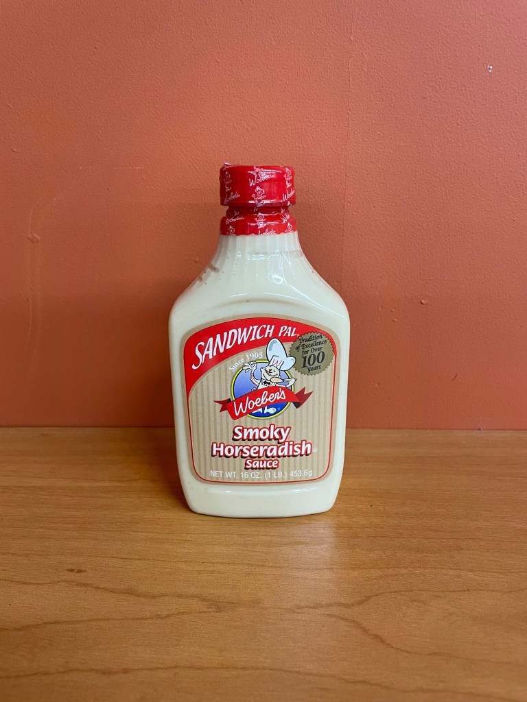 WOEBER'S 16OZ HORSERADISH SAUCE SMOKEY