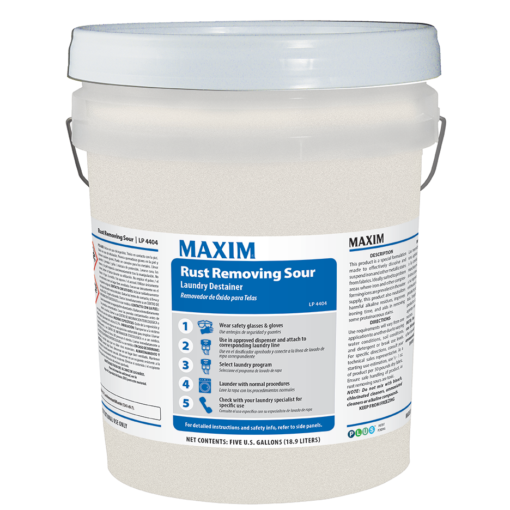 Maxim Rust Removing Sour Destainer 5 Gallon