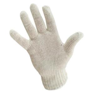 Pack of 12 Pairs One Size White Poly/Cotton Lightweight Knit Gloves